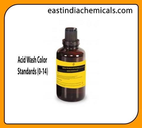 Acid Wash Color Standards (0-14)