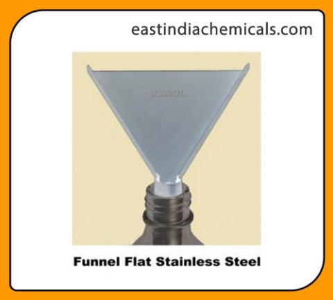 Funnel Flat  Stainless Steel