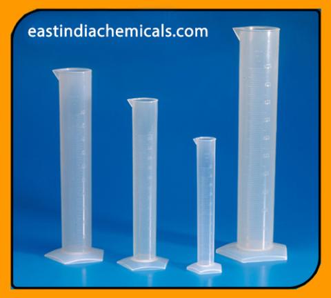 PLASTIC MEASURING CYLINDER