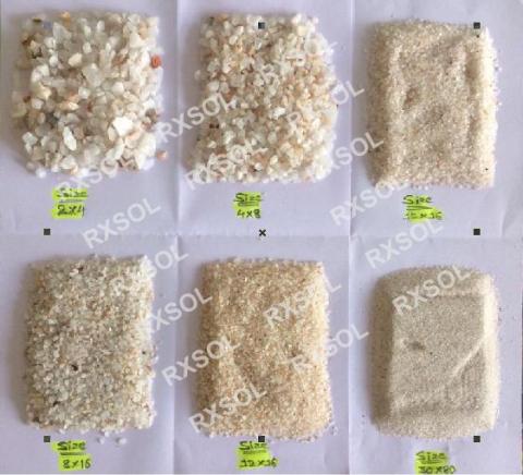 SAND MEDIA for Water Filtration